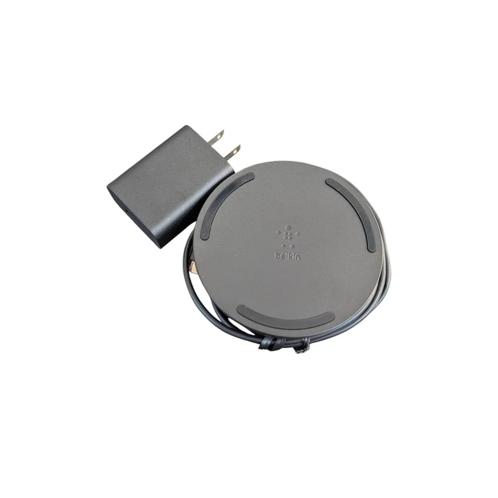 Aa8U Belkin 15W Qi Charging Pad - Black: Compatible with iPhone &‎ Galaxy Models